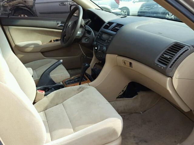 1HGCM56673A077118 - 2003 HONDA ACCORD EX GOLD photo 5