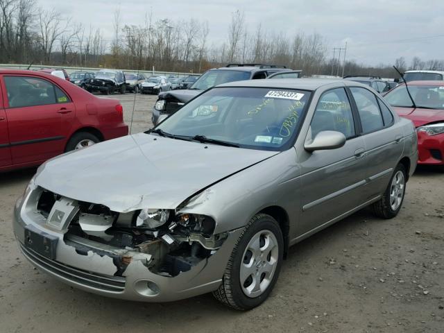 3N1CB51D14L875105 - 2004 NISSAN SENTRA 1.8 GRAY photo 2