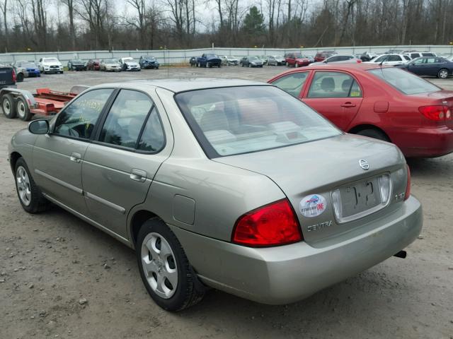 3N1CB51D14L875105 - 2004 NISSAN SENTRA 1.8 GRAY photo 3