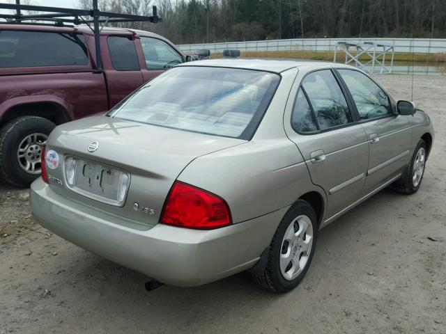 3N1CB51D14L875105 - 2004 NISSAN SENTRA 1.8 GRAY photo 4