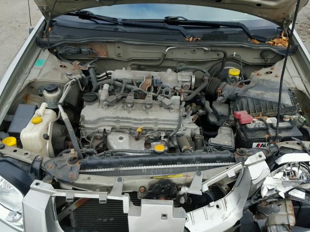 3N1CB51D14L875105 - 2004 NISSAN SENTRA 1.8 GRAY photo 7