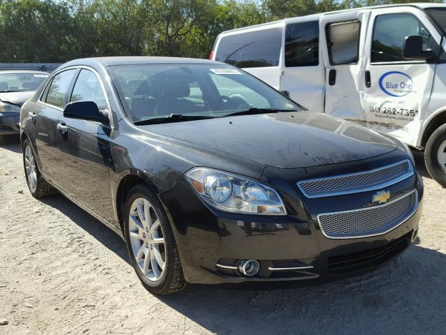 1G1ZE5E11BF332318 - 2011 CHEVROLET MALIBU LTZ BLACK photo 1