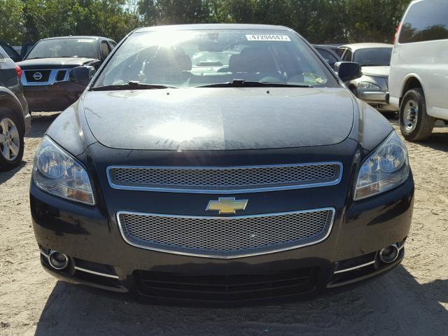 1G1ZE5E11BF332318 - 2011 CHEVROLET MALIBU LTZ BLACK photo 9