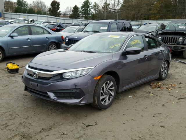 19XFC2F70HE212238 - 2017 HONDA CIVIC EX GRAY photo 2