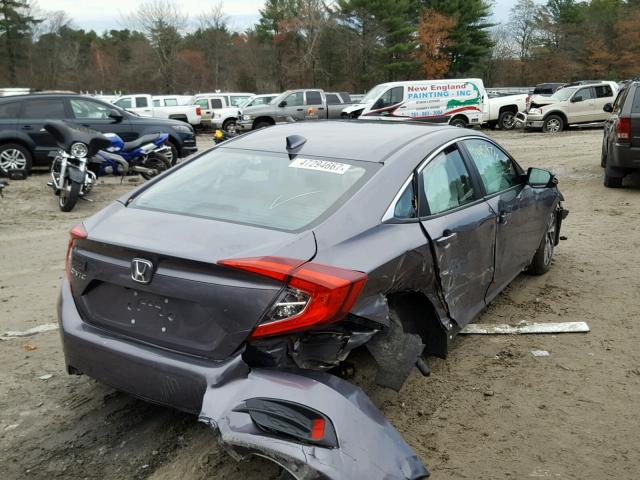 19XFC2F70HE212238 - 2017 HONDA CIVIC EX GRAY photo 4