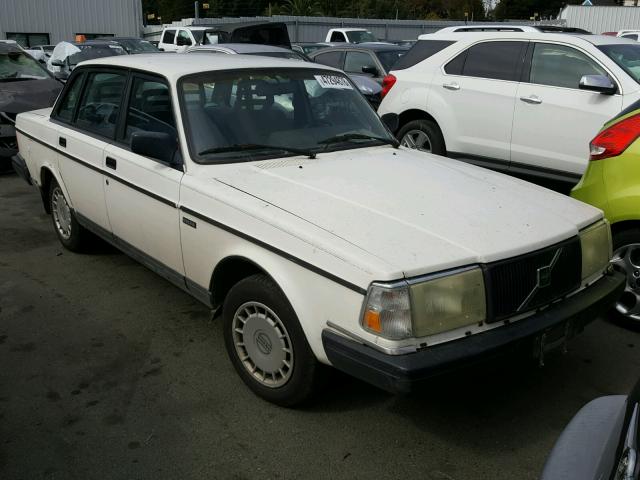 YV1AS8801N1470146 - 1992 VOLVO 240 BASE WHITE photo 1