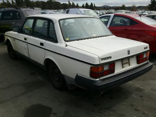 YV1AS8801N1470146 - 1992 VOLVO 240 BASE WHITE photo 3