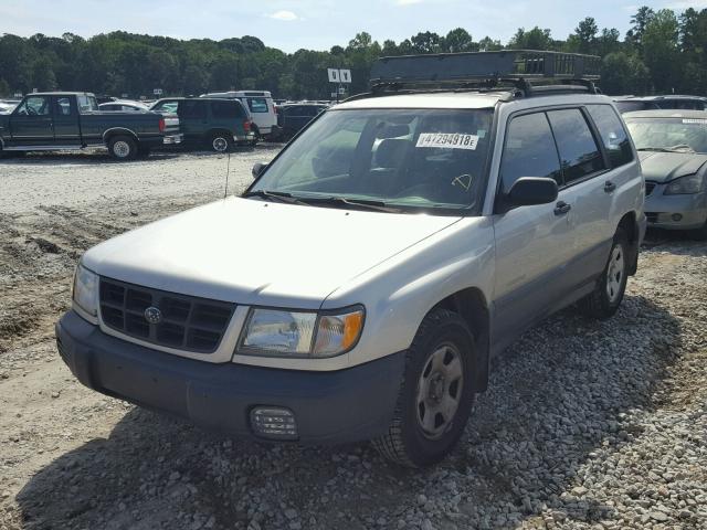 JF1SF6353XH746431 - 1999 SUBARU FORESTER L SILVER photo 2