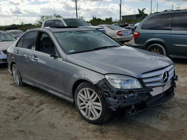 WDDGF54X28F031315 - 2008 MERCEDES-BENZ C 300 SILVER photo 1