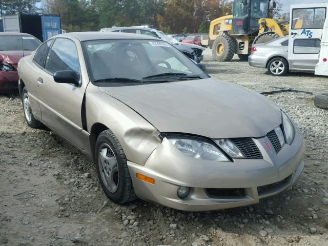 1G2JB12F637247240 - 2003 PONTIAC SUNFIRE TAN photo 1