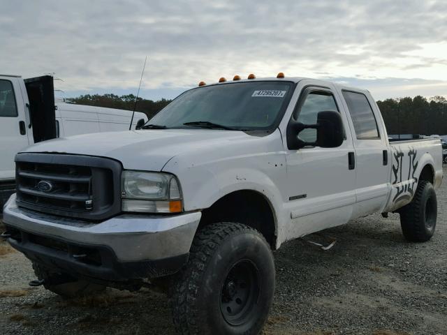1FTSW31F33EA71714 - 2003 FORD F350 SRW S WHITE photo 2