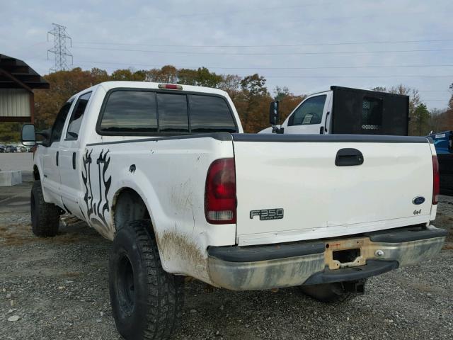 1FTSW31F33EA71714 - 2003 FORD F350 SRW S WHITE photo 3