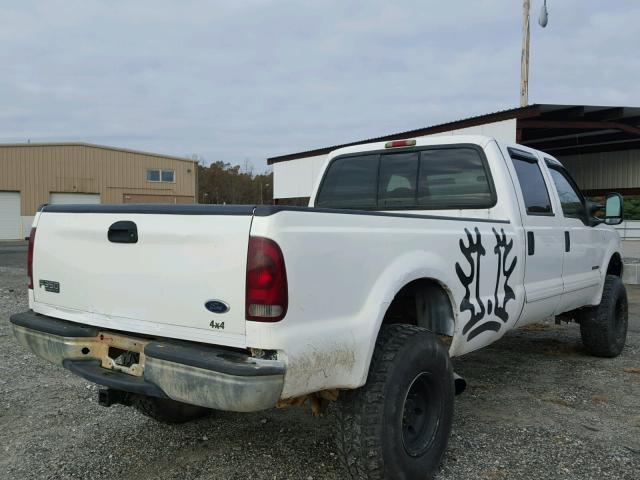 1FTSW31F33EA71714 - 2003 FORD F350 SRW S WHITE photo 4