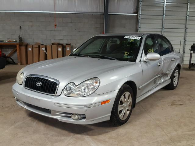 KMHWF25S52A596231 - 2002 HYUNDAI SONATA GL SILVER photo 2