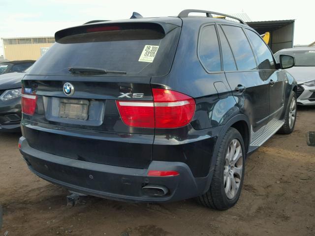 5UXFE835X8L161448 - 2008 BMW X5 4.8I BLACK photo 4