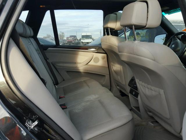 5UXFE835X8L161448 - 2008 BMW X5 4.8I BLACK photo 6
