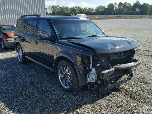 2FMGK5BC1BBD05498 - 2011 FORD FLEX SE BLACK photo 1