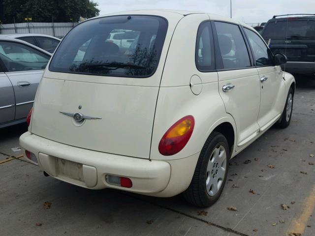 3C4FY48B54T361149 - 2004 CHRYSLER PT CRUISER WHITE photo 4