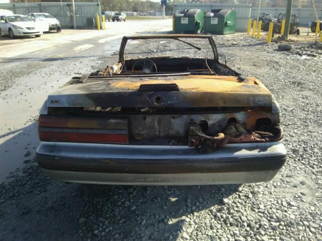 1FACP44M0MF164676 - 1991 FORD MUSTANG LX BURN photo 10