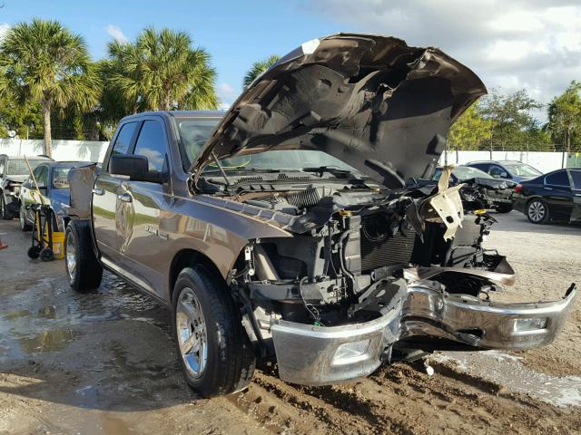 1D7RB1GT2AS250889 - 2010 DODGE RAM 1500 GOLD photo 1