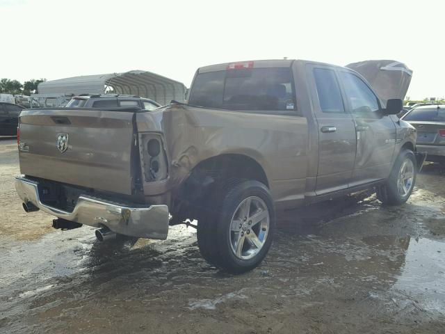 1D7RB1GT2AS250889 - 2010 DODGE RAM 1500 GOLD photo 4