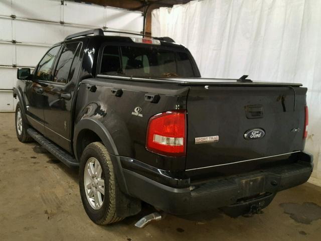 1FMEU51E79UA21589 - 2009 FORD EXPLORER S BLACK photo 3