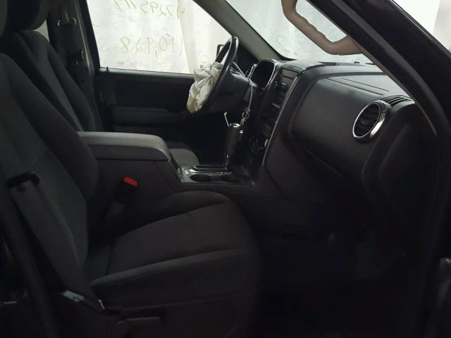 1FMEU51E79UA21589 - 2009 FORD EXPLORER S BLACK photo 5