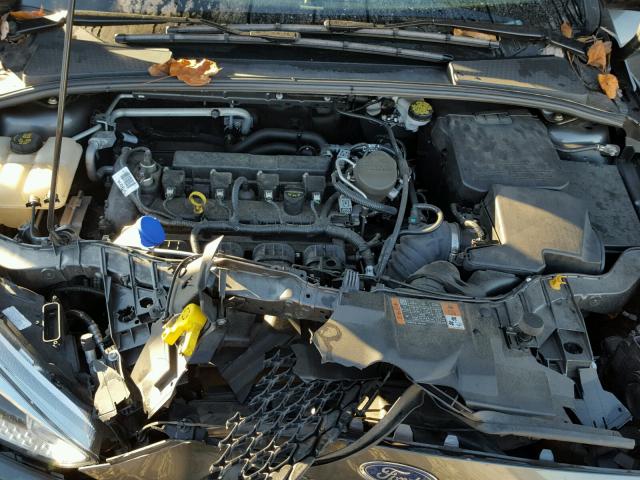 1FADP3K20FL292095 - 2015 FORD FOCUS SE GRAY photo 7