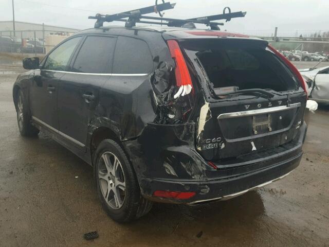 YV4902DZ1E2557634 - 2014 VOLVO XC60 T6 BLACK photo 3