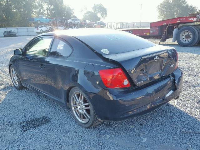 JTKDE177750029667 - 2005 TOYOTA SCION TC 黑色 照片 3