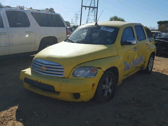 3GNDA23D87S511975 - 2007 CHEVROLET HHR LT YELLOW photo 2