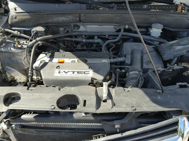 SHSRD68484U207810 - 2004 HONDA CR-V LX GRAY photo 7