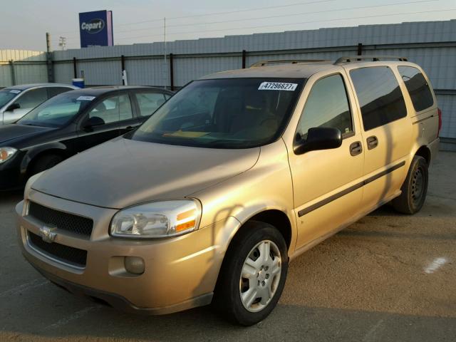 1GNDV23L36D234873 - 2006 CHEVROLET UPLANDER L 金色 照片 2