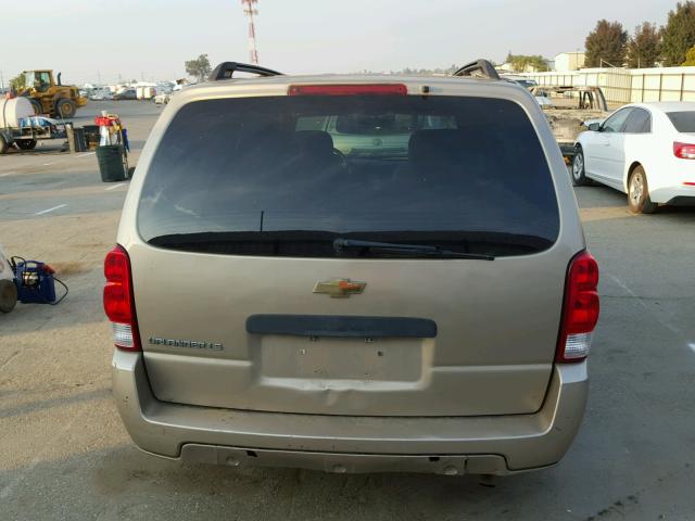 1GNDV23L36D234873 - 2006 CHEVROLET UPLANDER L 金色 照片 9
