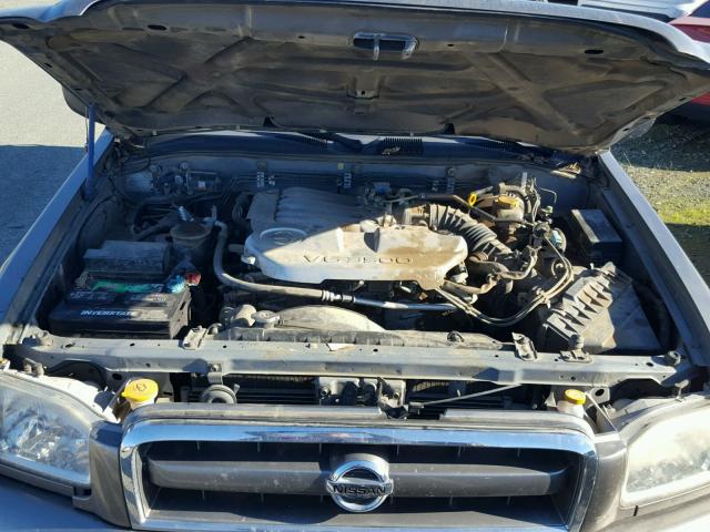 JN8DR09Y73W814040 - 2003 NISSAN PATHFINDER CHARCOAL photo 7