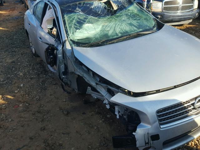 1N4AA51E69C856512 - 2009 NISSAN MAXIMA S SILVER photo 9