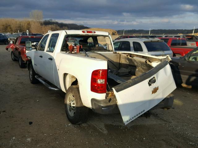 1GC1CVCG4DF113244 - 2013 CHEVROLET SILVERADO WHITE photo 3