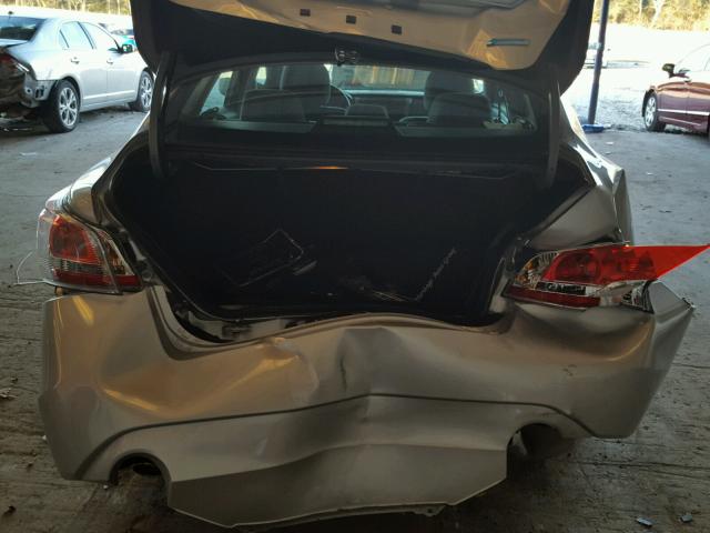 1N4AL3AP8EN210452 - 2014 NISSAN ALTIMA 2.5 GRAY photo 9