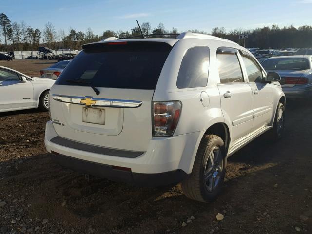 2CNDL63F976096168 - 2007 CHEVROLET EQUINOX LT WHITE photo 4