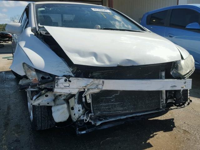 2HGFA1F55AH564063 - 2010 HONDA CIVIC LX WHITE photo 9