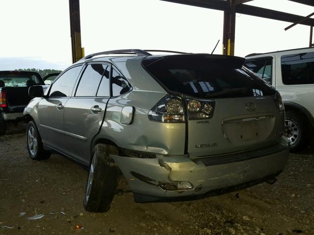 JTJGA31U540003008 - 2004 LEXUS RX 330 SILVER photo 3