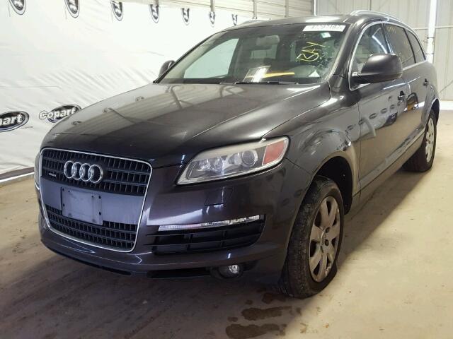 WA1BY94L37D026518 - 2007 AUDI Q7 3.6 QUA GRAY photo 2