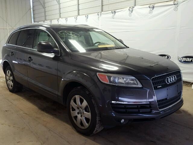 WA1BY94L37D026518 - 2007 AUDI Q7 3.6 QUA GRAY photo 9