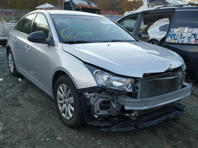 1G1PC5SH5B7209145 - 2011 CHEVROLET CRUZE LS SILVER photo 1