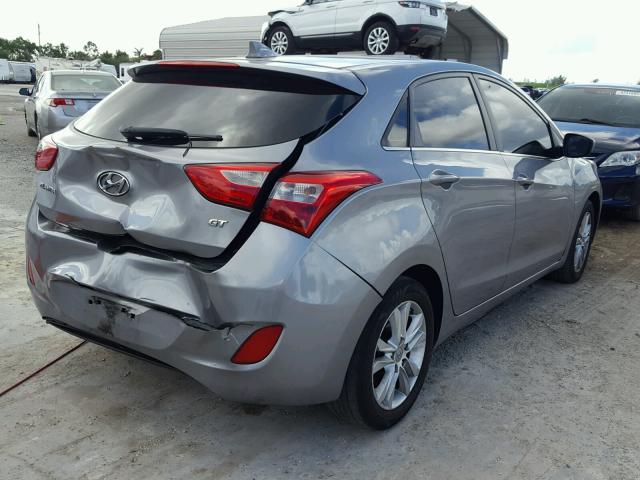 KMHD35LE8DU093681 - 2013 HYUNDAI ELANTRA GT GRAY photo 4