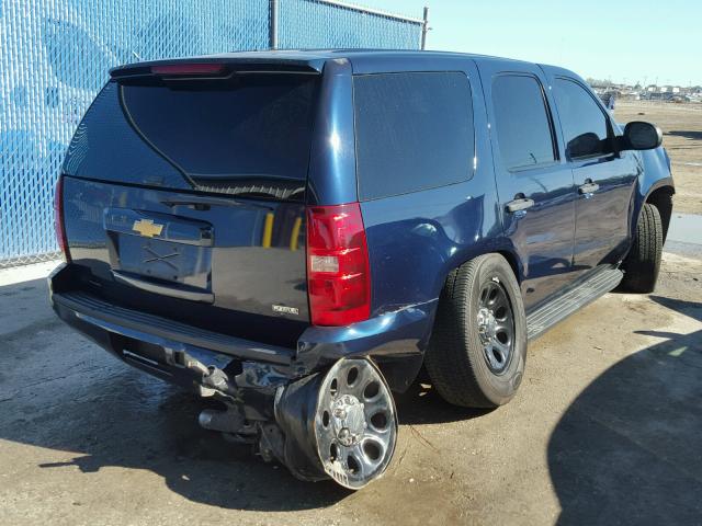 1GNEC030X8R274720 - 2008 CHEVROLET TAHOE C150 BLUE photo 4