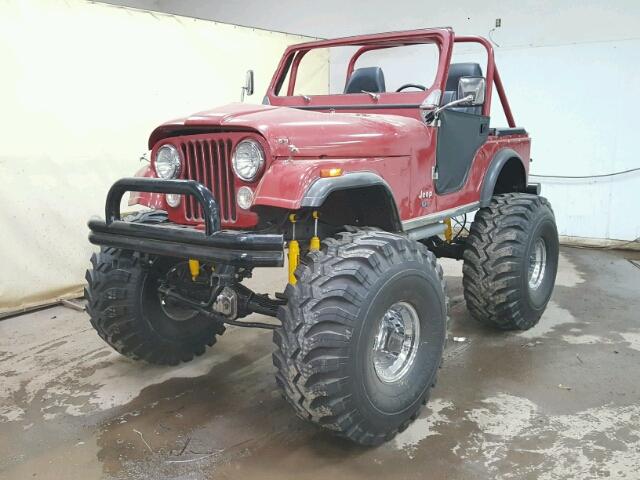 J8M83EA055167 - 1978 JEEP CJ-5 RED photo 2