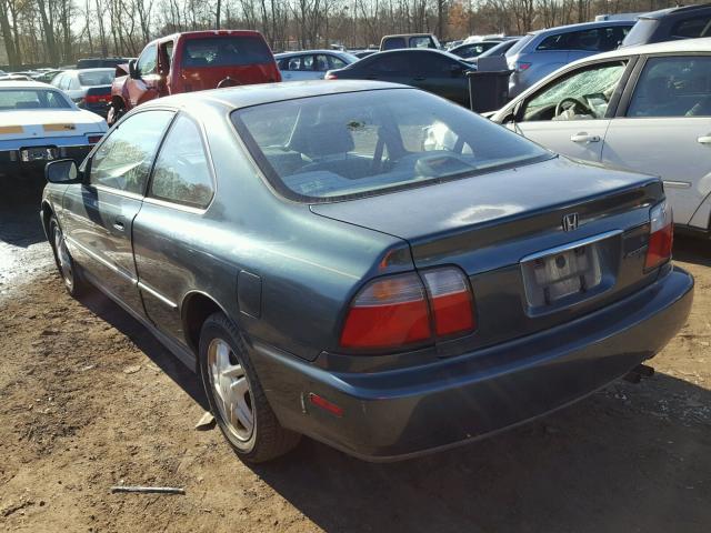 1HGCD7157VA028837 - 1997 HONDA ACCORD EX GREEN photo 3