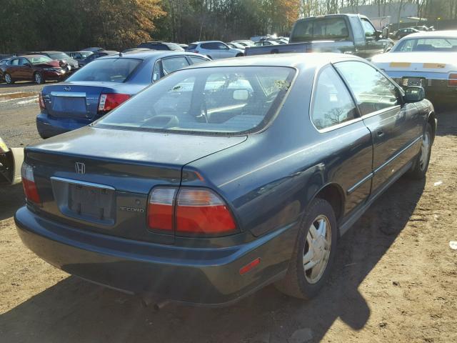 1HGCD7157VA028837 - 1997 HONDA ACCORD EX GREEN photo 4