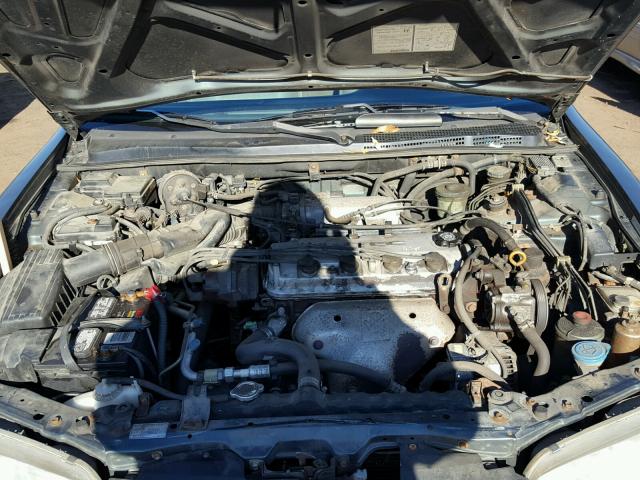 1HGCD7157VA028837 - 1997 HONDA ACCORD EX GREEN photo 7